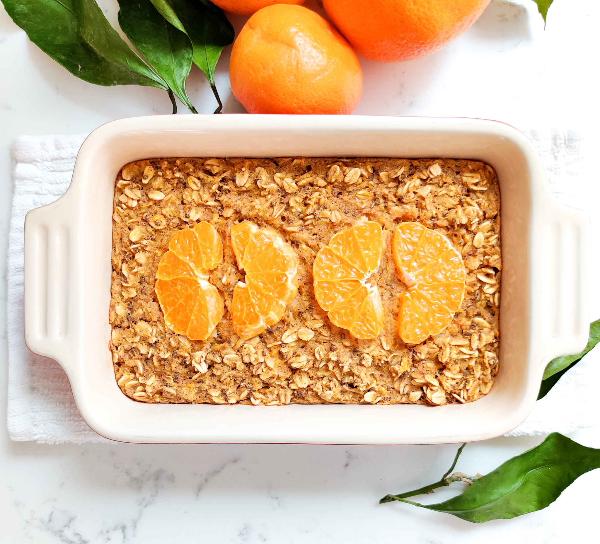 Tangerine Baked Oatmeal