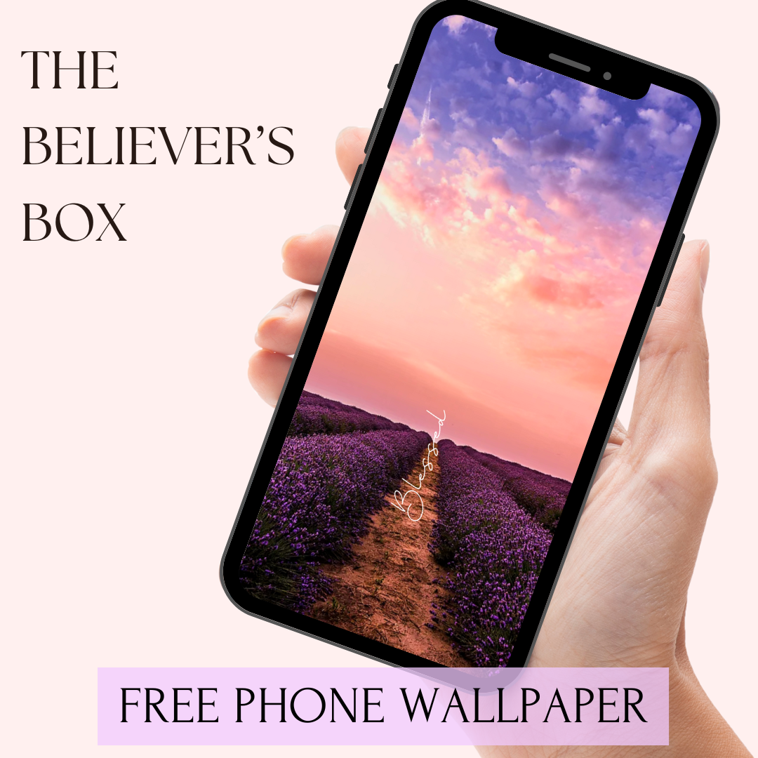 Free "Blessed" iPhone Background: Carry God's Blessings with You
