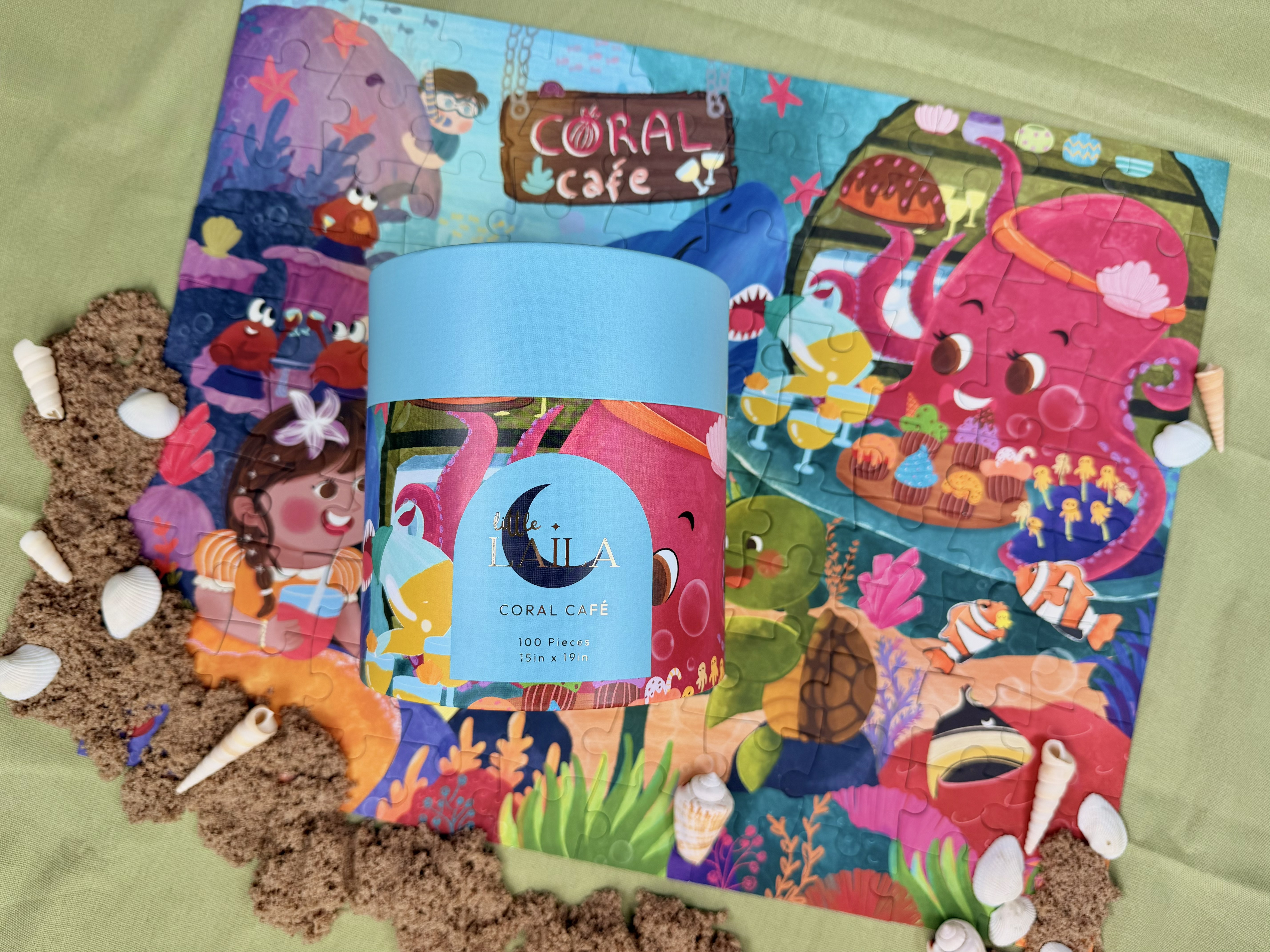 Laila Luxury Puzzles packaging