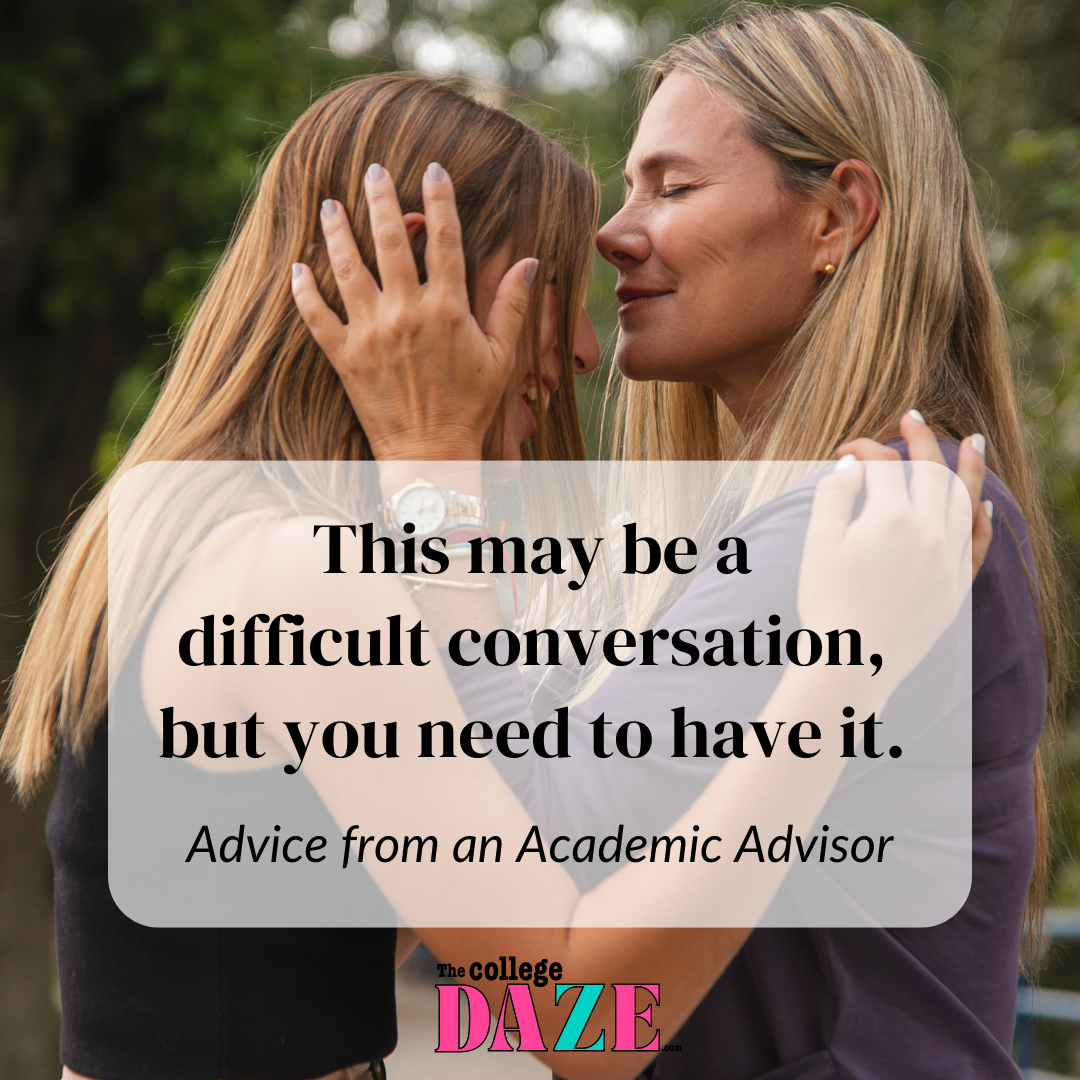It may be a difficult conversation, but you need to have it. 