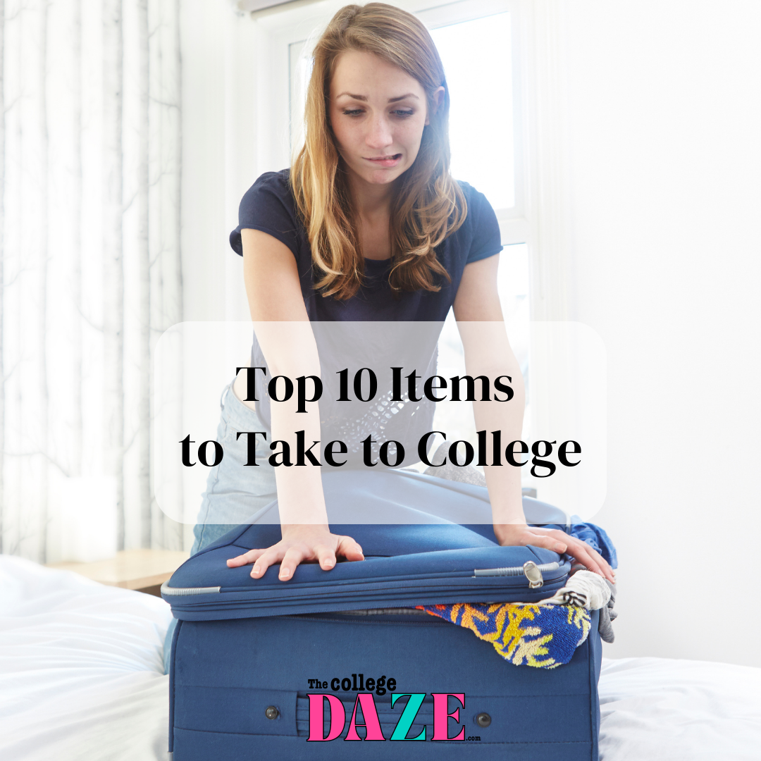 Top 10 Items to Take to College