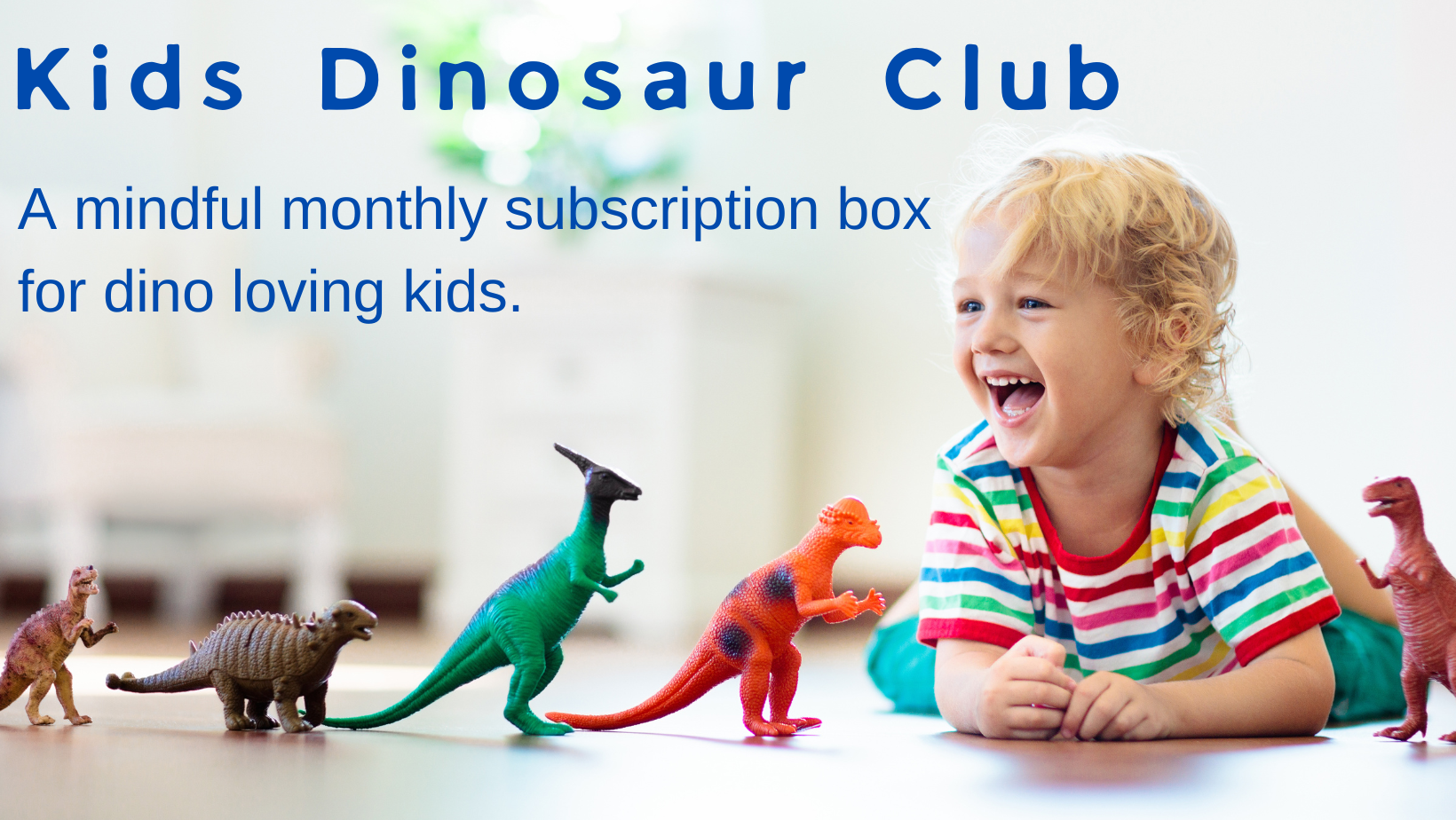 Kids Dinosaur Club Monthly Subscription box