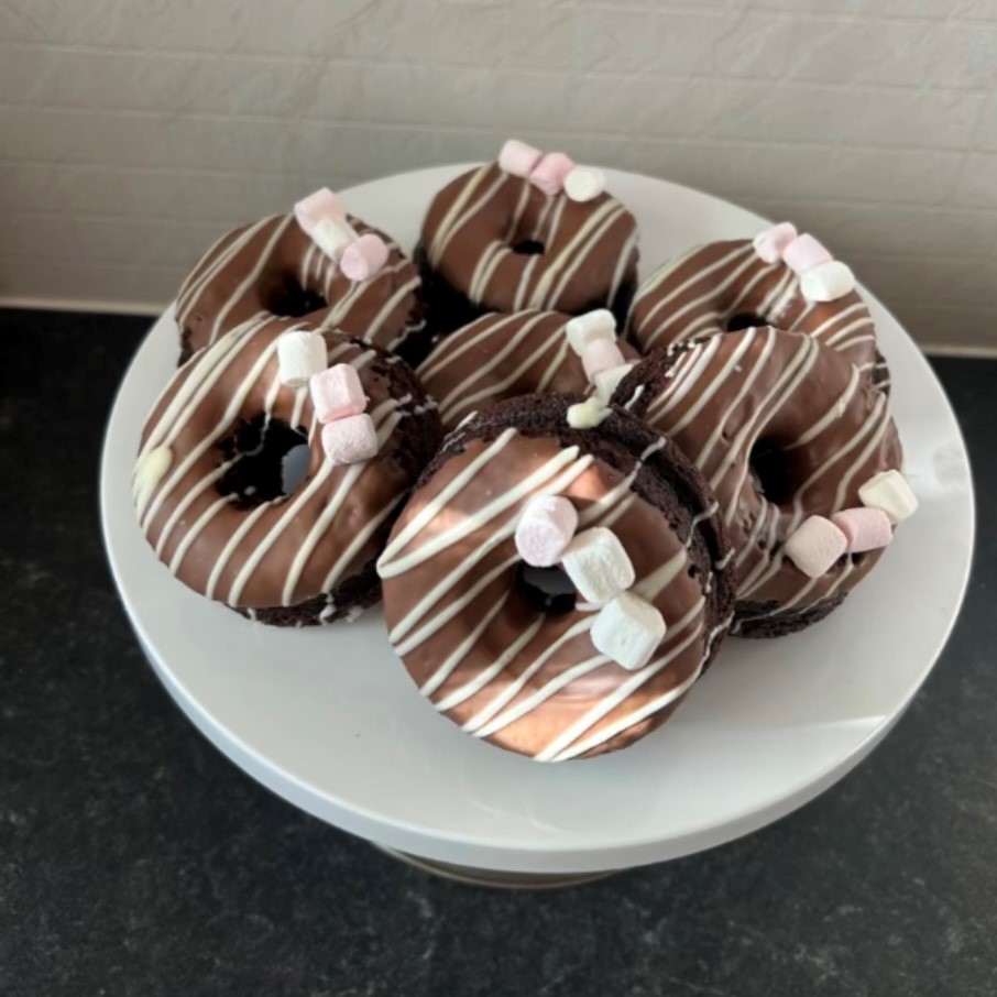 Bronuts - a brownie in the shape of a doughnut