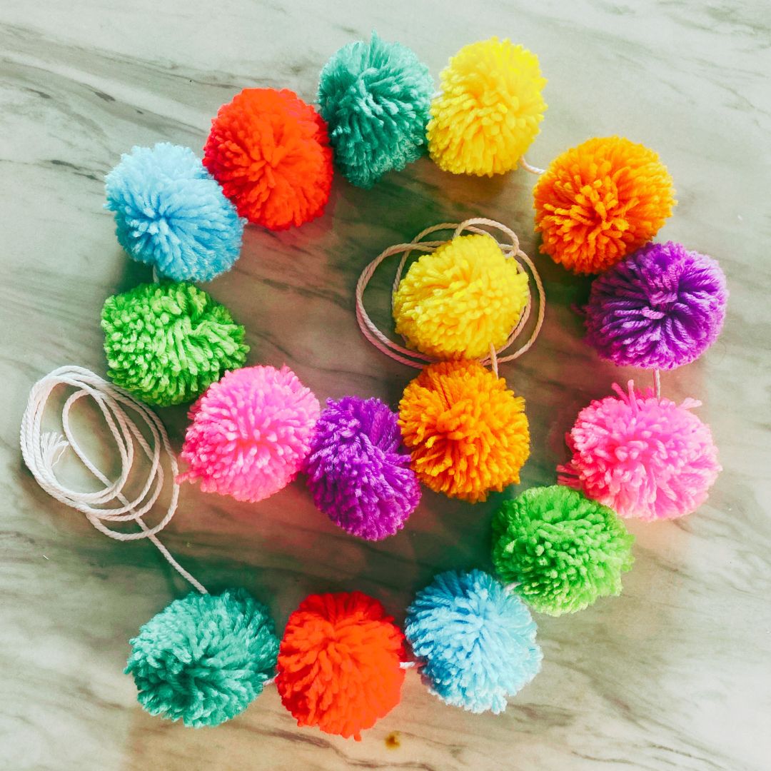 pom pom garland