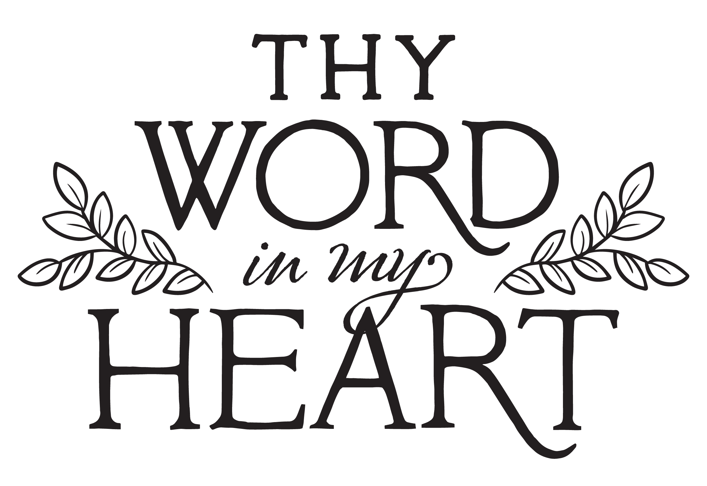 Thy Word In My Heart