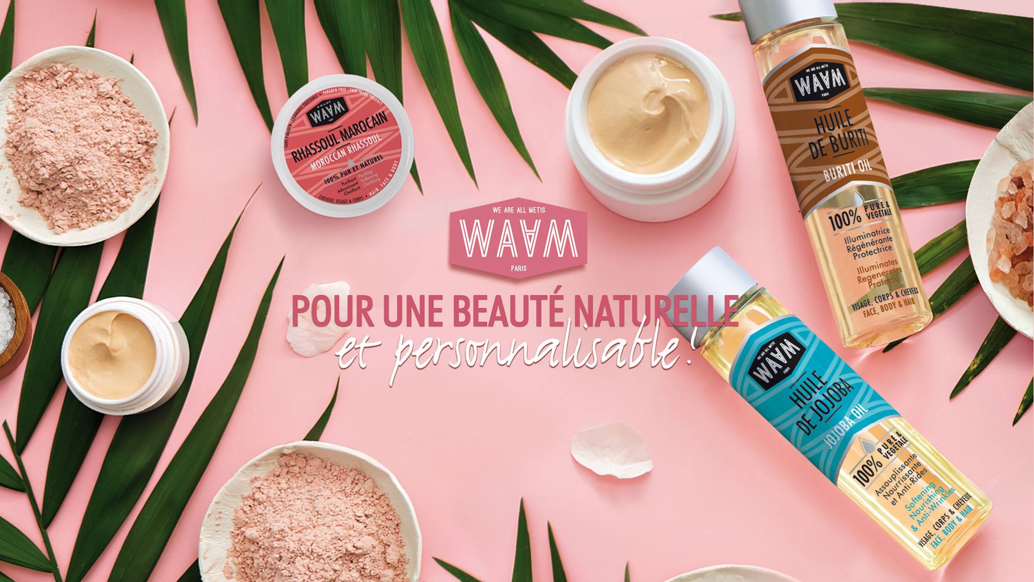 WAAM Cosmetics : LA marque de cosmétiques ultra naturelle & inclusive !