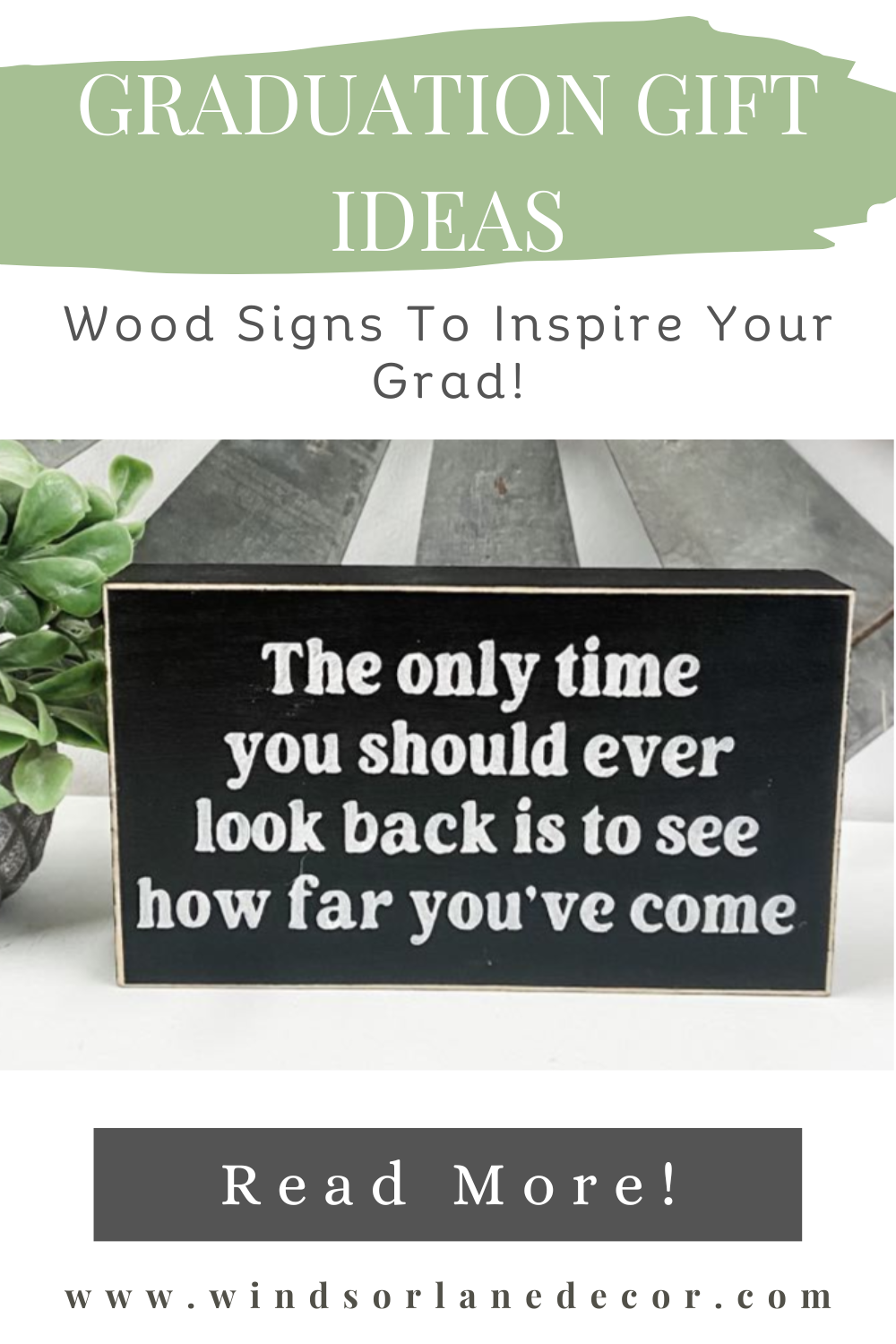 Graduation Gift Ideas: Inspire Your Grad with These Handmade Wood Signs