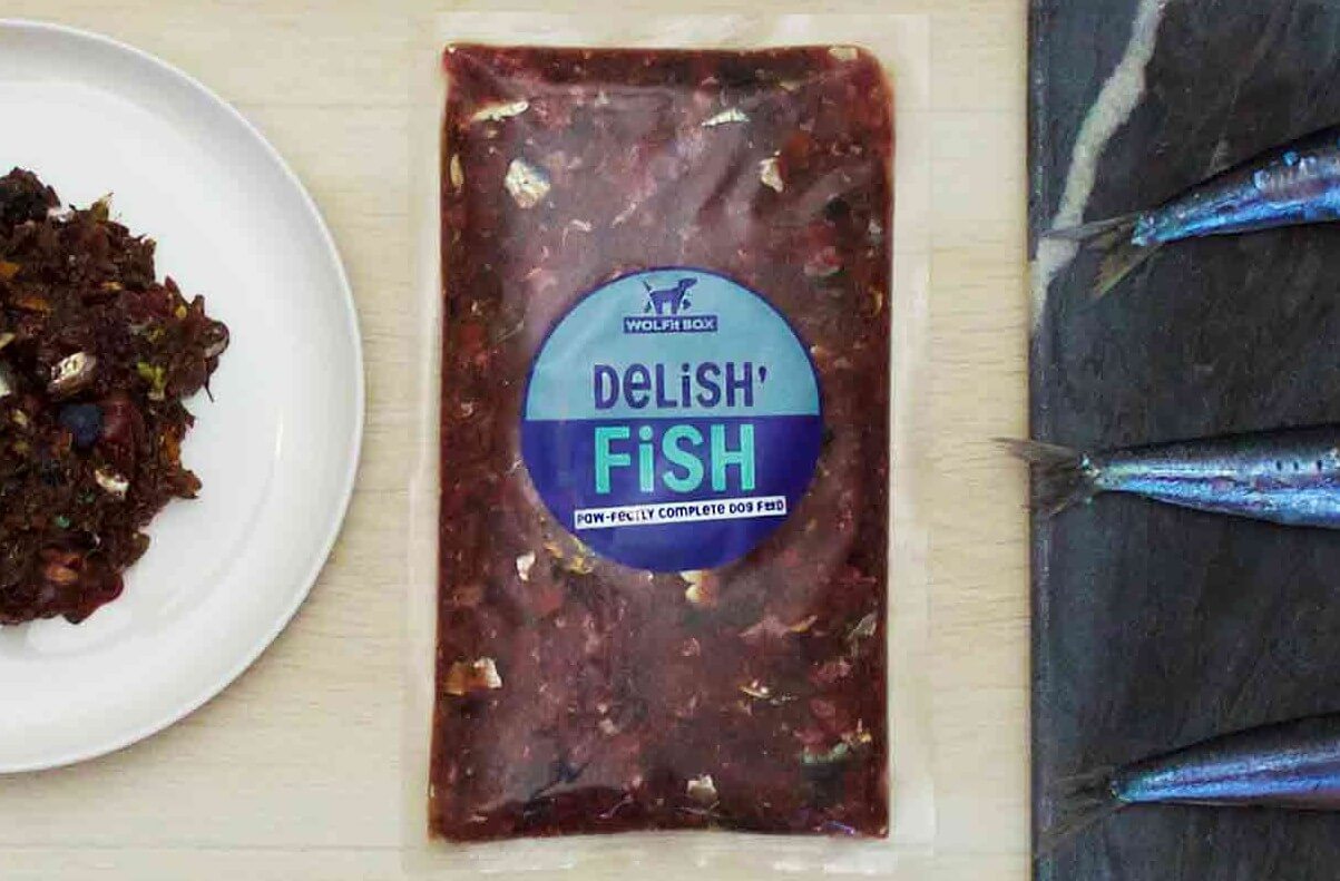 raw sardine fish dog food meal in perth subscription box