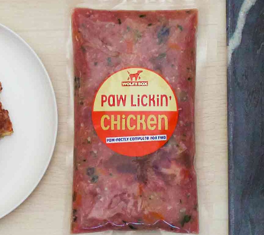 chicken raw dog food meal in perth subscription box