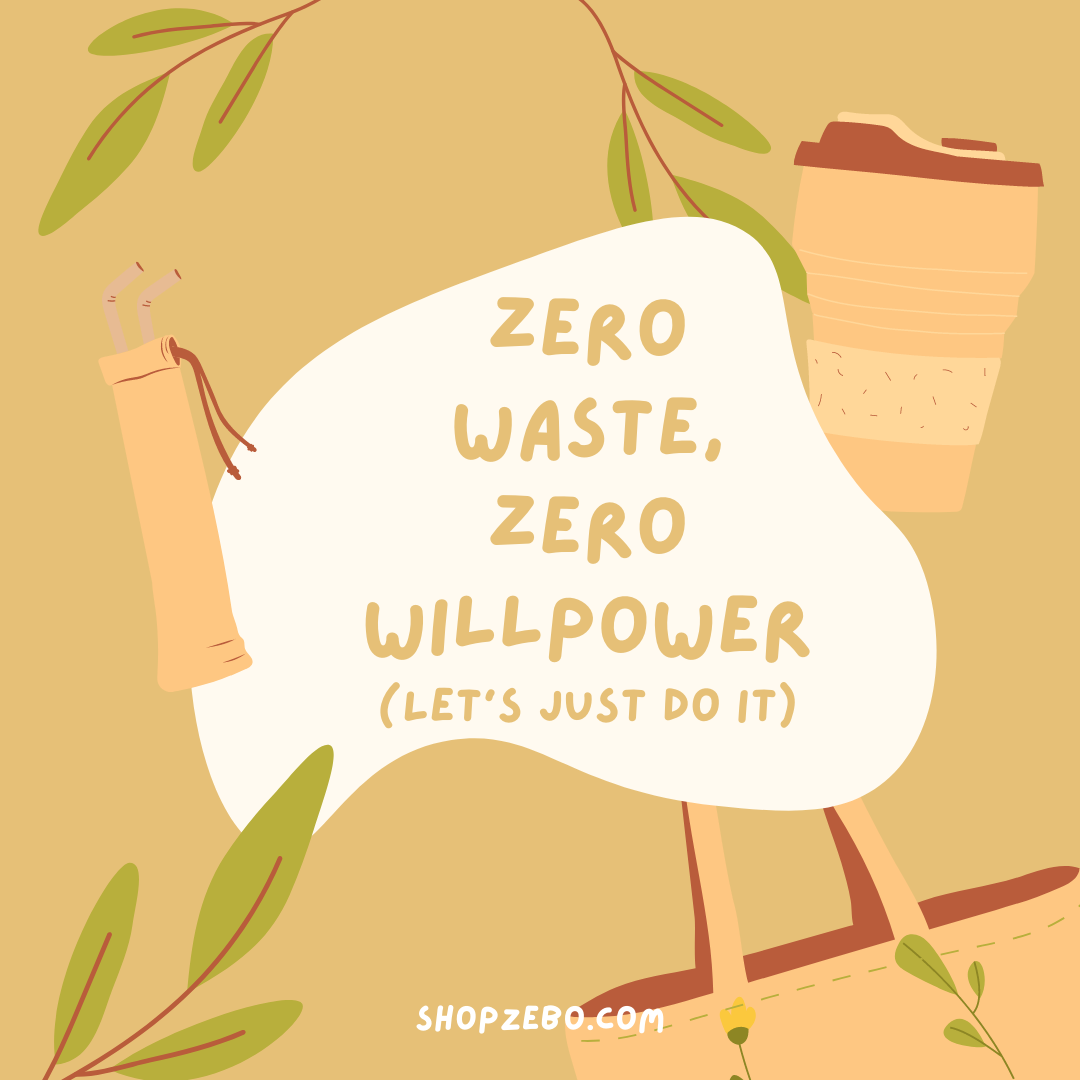 Zero waste, zero willpower